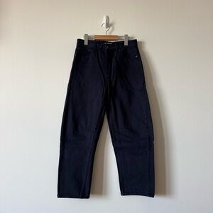 Madewell the darted barrel leg jeans